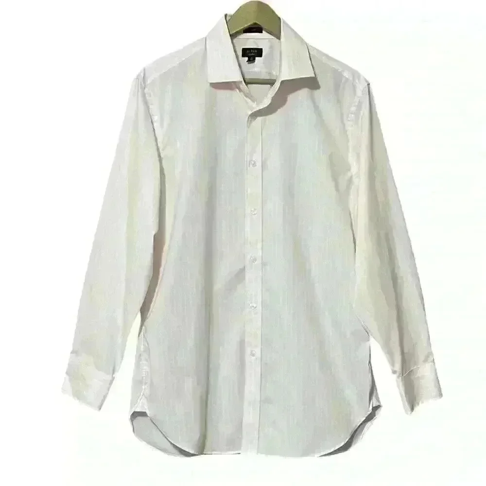 J. Crew Ludlow Slim Long Sleeve Button Up Shirt 16/33 Pink Striped Office Attire